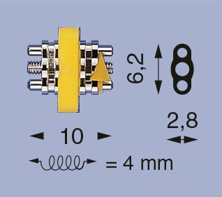 Micro 10 mm Dehnschrauben 3005/7