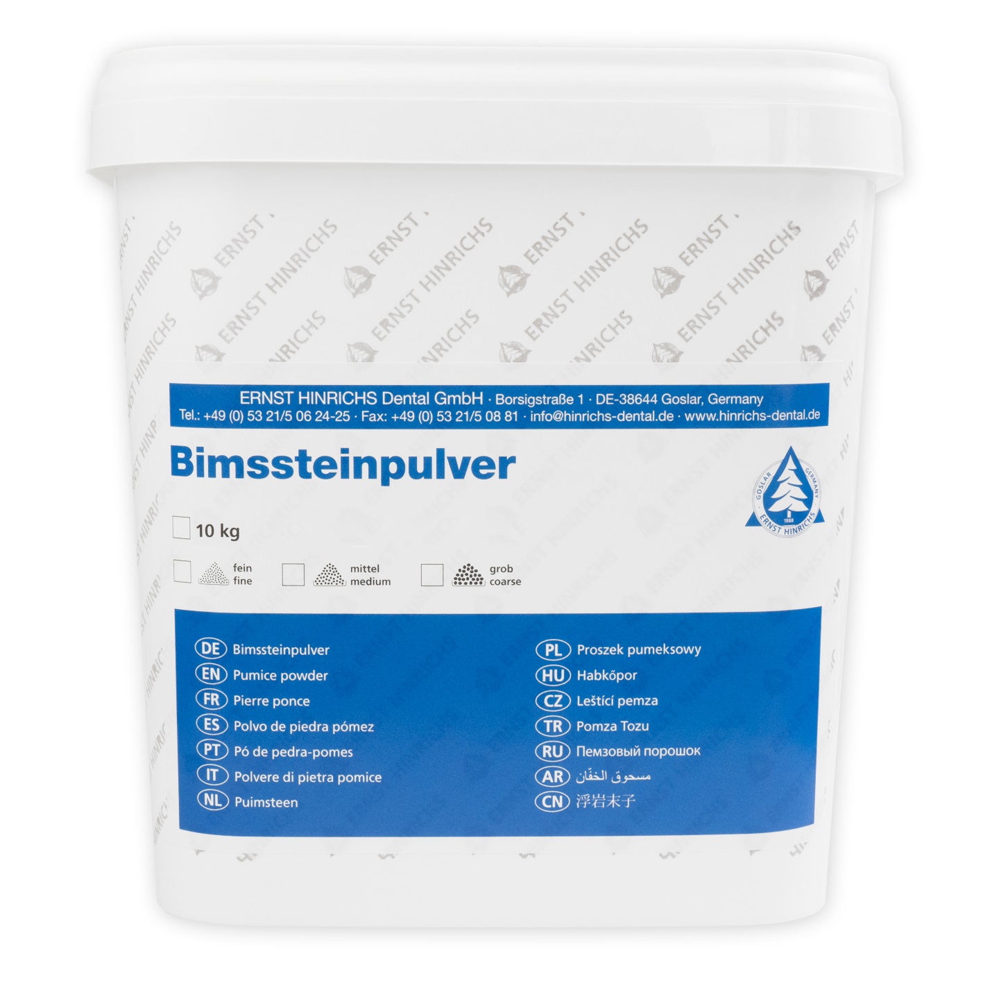 Bimssteinpulver mittel 10 kg