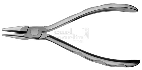 Optical-Zange mit Hohlkehlung rund/eckig OLS-1325