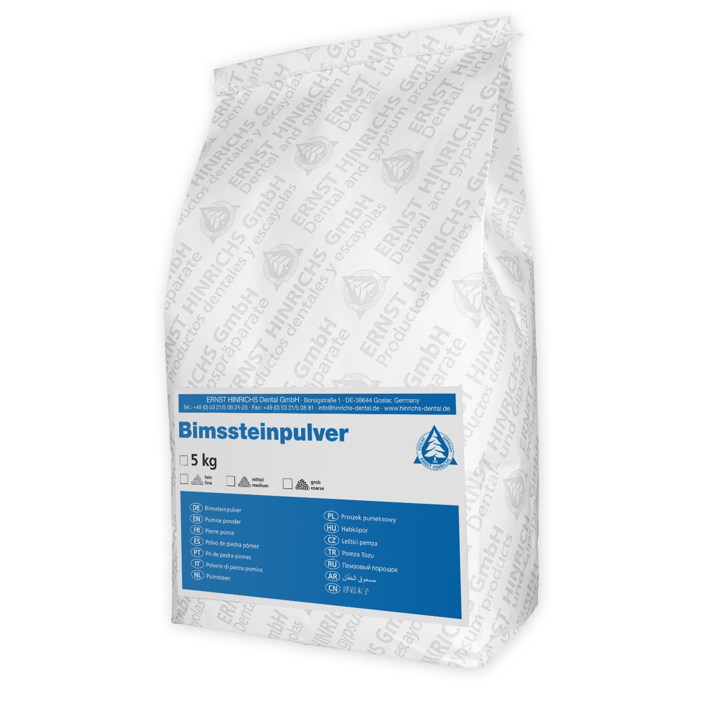 Bimssteinpulver mittel 5 kg
