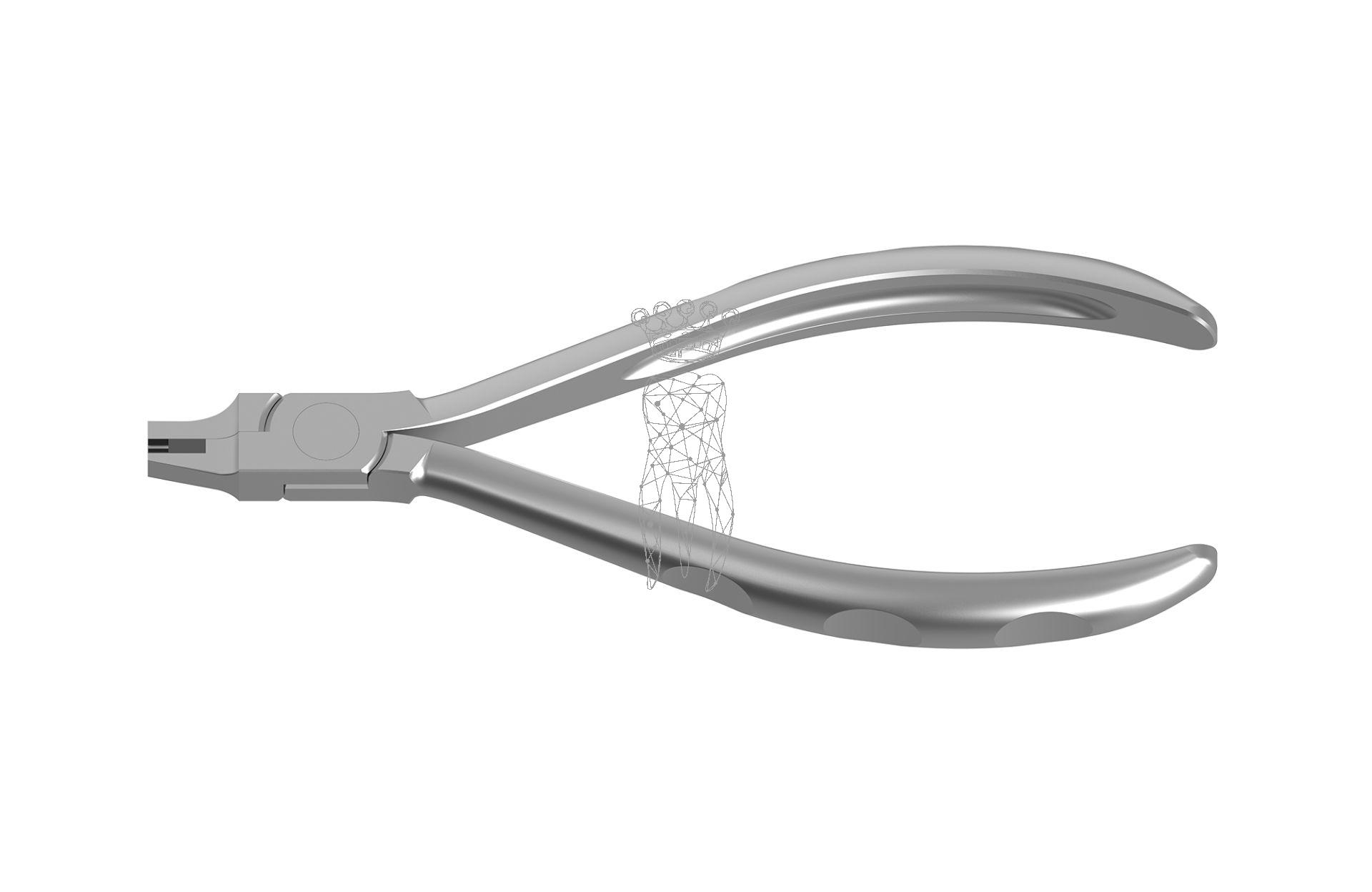 Plazier- u. Klemmzange für crimpable hook OLS-1294